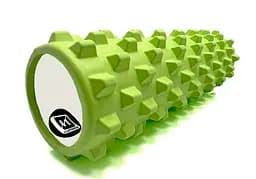 Масажний ролик EasyFit Grid Roller PRO 45 см Салатовий