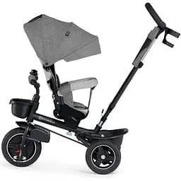 Трехколесный велосипед Kinderkraft Spinstep Platinum Grey сірий (KRSPST00GRY0000) - мініатюра 4