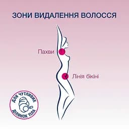 Воскові смужки Veet Easy-Gelwax для чутливої шкіри лінії бікіні та пахв 14 шт. (3170260) - мініатюра 4