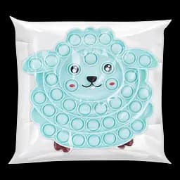 Іграшка-антистрес Pop It Offtop Вівця, блакитний (866743)