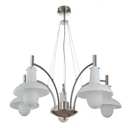 Люстра подвесная Brille для гостиной E14 40W PN (BR-533S/5)