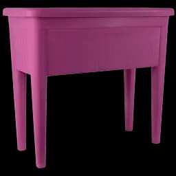 Горщик для квітів Serinova на ніжках Ayakli, 60 л, фіолетовий (V680-Visne)