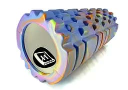 Массажный ролик EasyFit Grid Roller 33 см v.1.1 Multi Синий (EF-2021-BL)