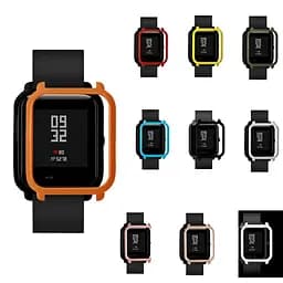 Захисний бампер Tamister для смартгодинника Amazfit Bip / Bip Lite помаранчевий - мініатюра 7
