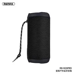 Портативна акустика Remax RB-M28 PRO 8Wx2 з підсвічуванням бездротова чорна - мініатюра 4