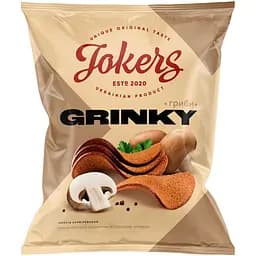 Гренки Jokers ржано-пшеничные со вкусом грибов 80 г (942029)