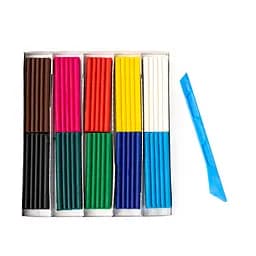 Пластилін 10 кольорів, 160 грам, стек, Захоплення, 99IDEAS - мініатюра 5