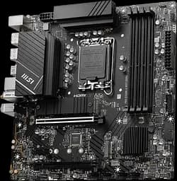 Материнська плата MSI Pro B760M-A Wi-Fi DDR4 LGA 1700 (PRO B760M-A WIFI DDR4) - мініатюра 2