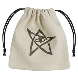 Мешочек для кубиков Q-Workshop Call of Cthulhu Beige & black Dice Bag (BCTH101)