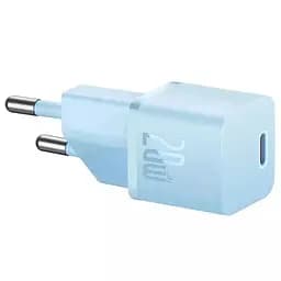 Мережевий зарядний пристрій Baseus GaN5 Fast Charger Xiaomini 1C 20W EU CCGN050103 Blue - мініатюра 3