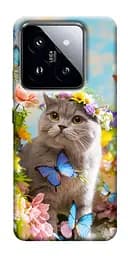 Чохол Demsky Spring cat для Xiaomi 14 Pro