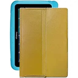 Чехол StatusCASE из экокожи для планшета Prestigio SmartKids 3197 Золотой