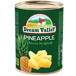Ананас шматочками в сиропі Dream Valley 540 г