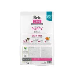 Сухий корм Brit Care Dog Grain-free Puppy для цуценят, беззерновий з лососем, 3 кг - мініатюра 3