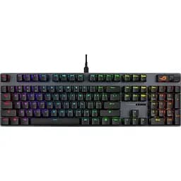 Клавіатура ASUS ROG Strix Scope II X NX Snow V2 UA Black (90MP037A-BKMA00) [163434] - мініатюра 5