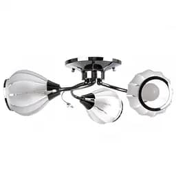 Люстра потолочная Brille классическая E14 40W CH (LK-239C/3)