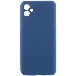 Чехол Lakshmi Silicone Cover Full Camera AA для Samsung Galaxy A06 Синий/Navy Blue