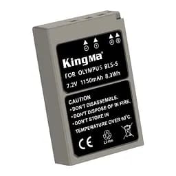 Акумулятор для Olympus BLS-5 (KingMa) 1150 mAh
