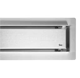 Трап для душу Rea Neox 80 Superflow brushed steel 2в1 REA-G2707 - мініатюра 3