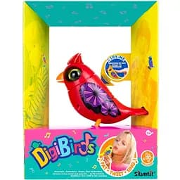 Интерактивная птичка DigiBirds Красный Кардинал (88603)