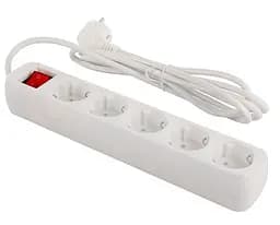 Сетевой фильтр ColorWay 5 розеток 2 м White (CW-PSEA52W)