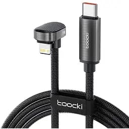 Кабель игровой Toocki U-образный 180 USB Type-C to Lightning PD 20W угловой 1.2 м