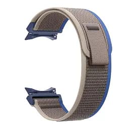 Браслет для Samsung Galaxy Watch 4 - сіро-синій Watchbands Cloth ширина кріплення 20мм нейлоновий (WB07-9167169) - мініатюра 2