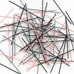 Набір стрижнів для 3D ручки 3Doodler Start 24 шт Сірий (3DS-ECO08-GREY-24) [113406] - мініатюра 4