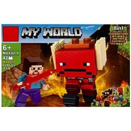 Детский конструктор "Minecraft" MG692-1, 42 детали