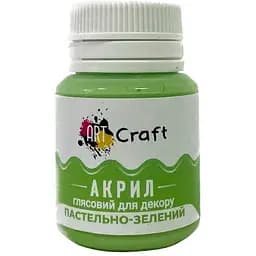 Акрилова фарба ArtCraft глянцева Пастельно-зелена AG-7525 20 мл