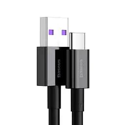 Кабель Baseus Superior Series Cable USB to Type-C 66W 1m CATYS-01 Black - мініатюра 6