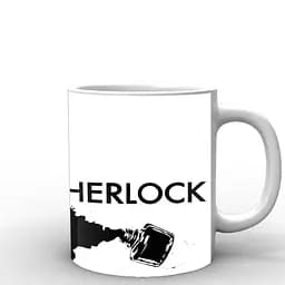 Кухоль GeekLand Шерлок Холмс Sherlock Шерлок SH.002.31 330 мл білий - мініатюра 3