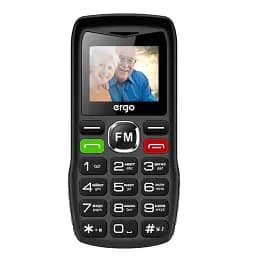 Мобільний телефон ERGO R182 Dual Sim (чорний)