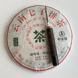 Шен пуер Коричнева гірська альтанка Юньнані 357 г 2019 року