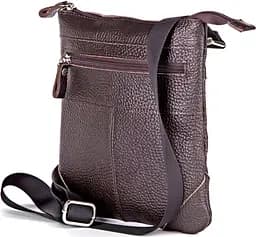 Сумка кожаная мужская SHVIGEL 19,5х22х1 см sum0012923