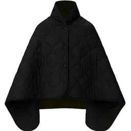 Кемпінгова ковдра з чохлом Deep Black 150×200 см KT7001002 з кнопками які дозволяють використовувати як пончо