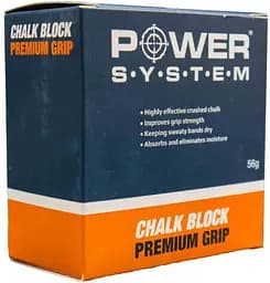 Магнезія Power System Block Chalk, 56 грам - PS-4083