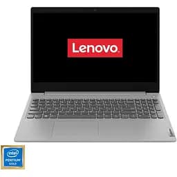 Ноутбук LENOVO IdeaPad 3 15IML05, Pentium 6405U 24GHz, HD, 8GB, 512GB, UHD, DOS