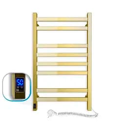 Електрична рушникосушка Navin Авангард 480x800 Sensor правобічна з таймером, під золото 10-428053-4880, Золотий, Праве, Електронний