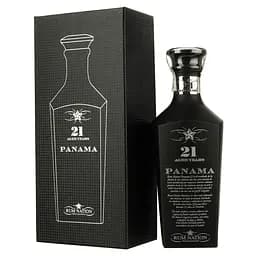 Ром Rum Nation Panama 21 yo Decanter Black, 43%, в подарочной упаковке, 0,7 л