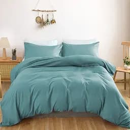 Простирадло на резинці MirSon Satin Light Pro 10-015 Sea wave 70x130 см (2200010176032) - мініатюра 2