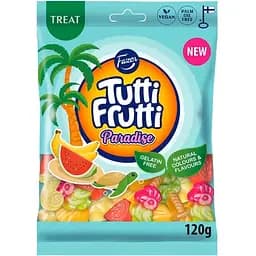 Цукерки жувальні Fazer Tutti Frutti Paradise 120 г