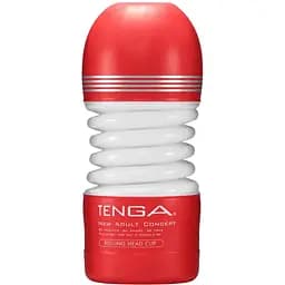 Мастурбатор Tenga Rolling Head Cup New білий