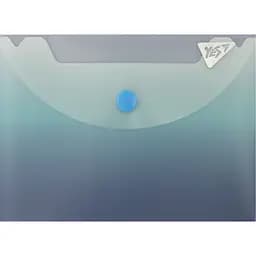 Папка-конверт Yes B7 Fusion на кнопці синьо-блакитна (492302)