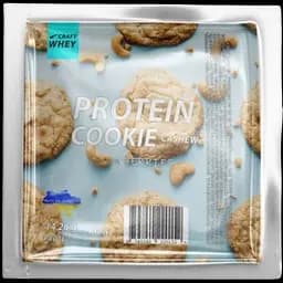 Набір печива протеїнового Craft Whey: Chocolate + Red Velvet + Oatmeal + Nuts Mix +  Marshmallow + Coconut + Cherry + Cashew + Candy + Black 580 г (9 шт. 60 г + 1 шт. 40 г) - мініатюра 9
