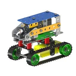 Конструктор Zephyr Robotix-2 металевий з електромотором 166 елементів 8 моделей - мініатюра 5