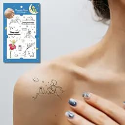 Тату тимчасове в наборі Маленький Принц Tattooshka LM-06 Різнокольоровий shop (4829000017780) - мініатюра 3