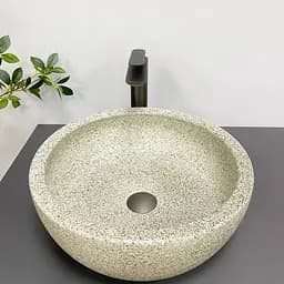 Умивальник VBI Corridonia beige stone matt накладний VBI-016100