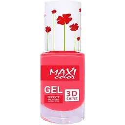 Лак для ногтей Maxi Color Gel Effect Hot Summer тон 23, 10 мл