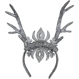 Рога Серебристый олень на обруче